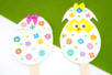 bricolage facile paques poussin enfant - Activités manuelles animaux – 10doigts.fr
