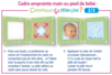 Cadre empreinte main ou pied de bébé - Activités manuelles modelage – 10doigts.fr