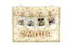 cadre pele mele amour - Cadres photos en bois – 10doigts.fr