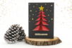 carte voeux sapin noël origami - Activités manuelles Noël – 10doigts.fr