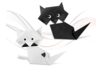 chat origami - Papiers Origami – 10doigts.fr