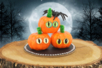 Mini citrouilles d'Halloween - Yeux mobiles – 10doigts.fr