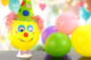 clown ballon carnaval DIY enfants - Activités manuelles Carnaval, Mardi gras – 10doigts.fr