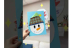 collage bonhomme de neige - Activités manuelles personnages de Noël – 10doigts.fr
