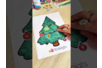 coloriage enfant gommettes sapin noel - Activités manuelles cartes de Noël – 10doigts.fr