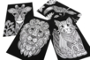 coloriage velours animaux - Supports à colorier – 10doigts.fr