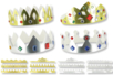 Couronnes métallisées - Couronnes et Chapeaux pour Carnaval : Loisirs Créatifs pour Enfants – 10doigts.fr