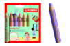 CRAYONS WOODY PASTEL - Crayons de couleurs – 10doigts.fr