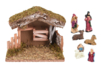 crèche noël et santons - Crèches et villages de Noël à fabriquer – 10doigts.fr