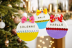 DIY boule de noël prénom enfants - Activités manuelles Noël – 10doigts.fr