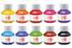 Encres à dessiner, 60 ml - 10 couleurs - Encres liquides – 10doigts.fr