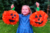 Enfant Citrouille Crépon - Activités manuelles Halloween – 10doigts.fr