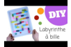 Fabriquer un labyrinthe à bille - Activités manuelles jeux – 10doigts.fr