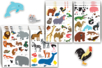 gommettes animaux - Gommettes Animaux – 10doigts.fr