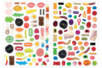 gommettes friandises - Gommettes Réalistes – 10doigts.fr