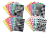gommettes géométriques - Gommettes formes assorties – 10doigts.fr