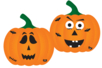 grandes citrouilles gommettes décorées - Kits créatifs Halloween – 10doigts.fr