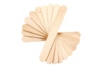 Maxi bâtonnets en bois naturel - 100 pièces - Accessoires en bois - 10doigts.fr