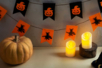 guirlande halloween en feutrine - Feuilles de feutrine – 10doigts.fr