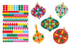 Kit boules de noël à décorer + gommettes  - Kits créatifs de Noël pour les enfants – 10doigts.fr
