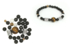 Kit bracelet homme perles de lave - Lithothérapie / Bracelets chakras – 10doigts.fr