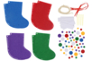 kit créatif chaussettes - Kits créatifs de Noël pour les enfants – 10doigts.fr