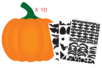 kit créatif gommettes halloween - Kits créatifs Halloween – 10doigts.fr