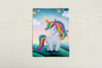 Kit diamond painting enfant, licorne - Diamond Painting : Kit complet – 10doigts.fr