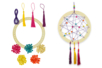 kit diy dreamcatcher - Activités manuelles Déco maison DIY – 10doigts.fr
