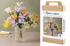 Kit fleurs en papier crépon - Bouquet Pastel - Fleurs en crépon – 10doigts.fr