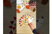 kit hérisson gommettes - Kits créatifs Automne – 10doigts.fr