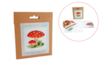Kit points de croix : Champignons - Kits Mercerie – 10doigts.fr