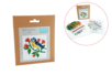 Kit points de croix : Oiseau - Kits Mercerie – 10doigts.fr