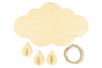 kit porte photo nuage - Activités créatives en bois – 10doigts.fr