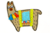 lama carton bricolage enfants - Activités manuelles animaux – 10doigts.fr
