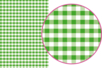 Magic Paper auto-adhésif Vichy vert - Papier adhésif – 10doigts.fr
