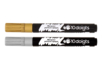 marqueur peinture métal or et argent - Marqueurs peinture – 10doigts.fr