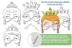 Masques Princesses - Masques Créatifs – 10doigts.fr