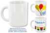 Mug en porcelaine blanche - Activités manuelles fête des mères – 10doigts.fr