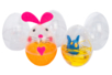 oeufs plastique transparent emboitables - Oeufs de Pâques créatif – 10doigts.fr