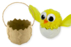 Panier oeuf de Pâques en papier mâché - Paniers de Pâques – 10doigts.fr