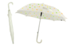 parapluie blanc pour enfant à décorer - Plastique Opaque – 10doigts.fr
