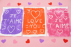 peinture bricolage facile impression enfant saint valentin - Activités manuelles Saint-valentin – 10doigts.fr
