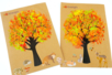 peinture coton tige enfant automne - Activités manuelles Automne – 10doigts.fr