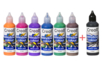 Peinture repositionnable - 6 couleurs complémentares + CADEAU d'un contour noir - Peinture pour fenêtres Window Color – 10doigts.fr