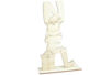 père noel support bois - Objets en bois Noël – 10doigts.fr