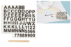 planche transfert alphabet - Transferts et Thermocollants – 10doigts.fr