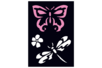 pochoir papillon libellule - Pochoirs adhésifs – 10doigts.fr