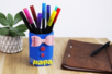 Pot à crayons PAPA - Pots en carton – 10doigts.fr