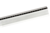 règle métal aluminium 50 cm - Cutters, massicot – 10doigts.fr